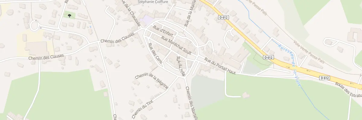 Plan du 6 Rue de l’Eglise à Saint-Amans-Soult