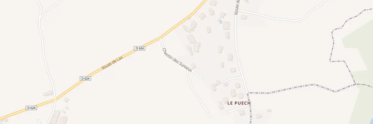 Plan du 131 Che des Sureaux à Baraqueville