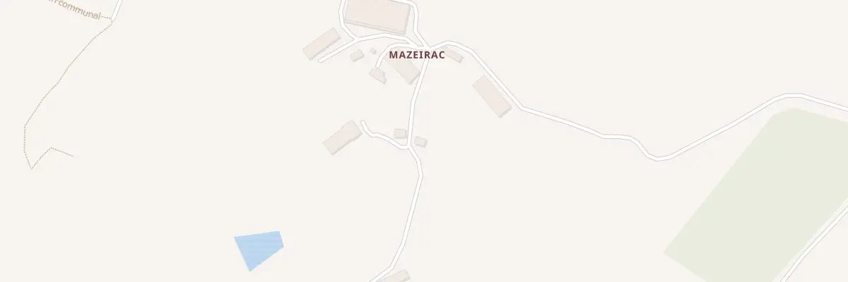 Plan du 5314 Mazeyrac à Saint-Simon