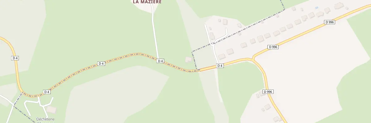 Plan du 8 La Mazière à Rougnat
