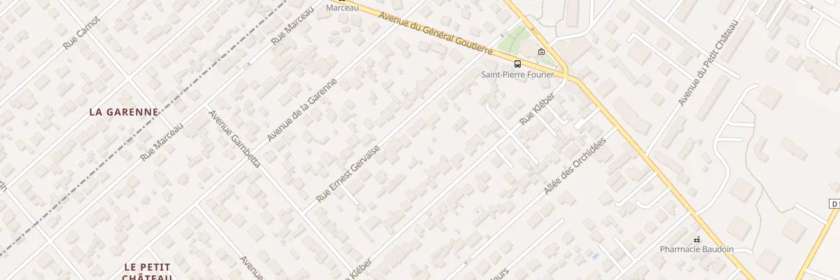 Plan du 21 Rue Ernest Gervaise à Brunoy