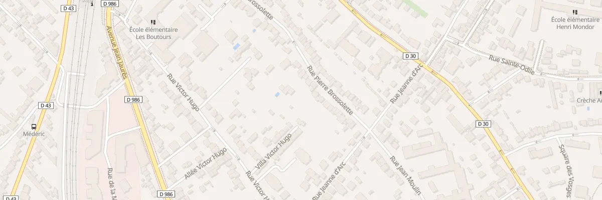 Plan du 62B Rue Pierre Brossolette à Rosny-sous-Bois