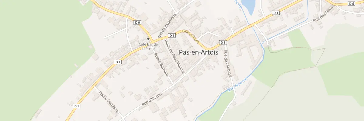 Plan du 6 Pl du Petit Marché à Pas-en-Artois
