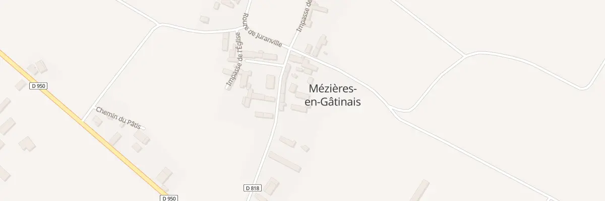 Plan du 26 Rue de la Mairie à Mézières-en-Gâtinais