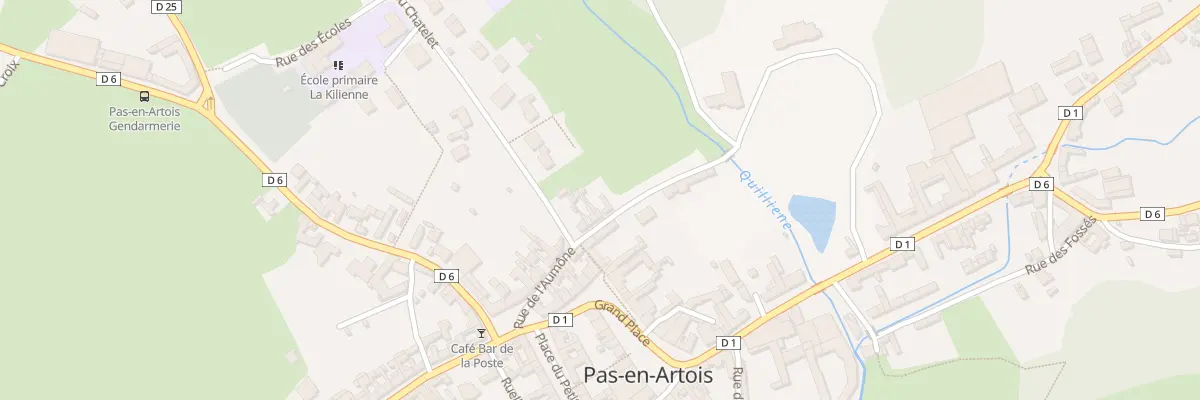 Plan du 17 Rue de l’Aumône à Pas-en-Artois