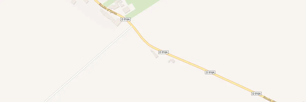 Plan du 1316 Rte d’Ypres Rd 916 à Warhem