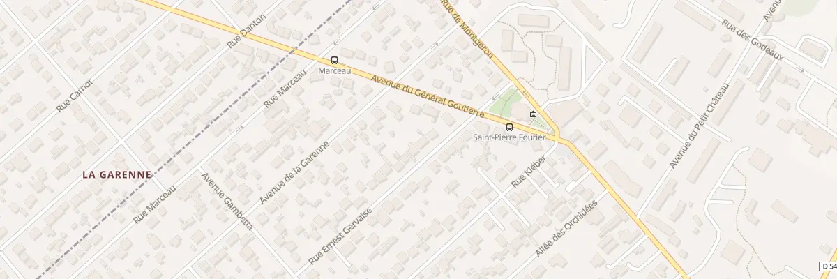 Plan du 10 Rue Ernest Gervaise à Brunoy