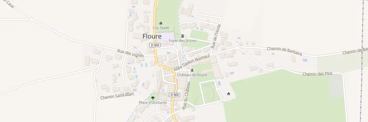 Plan du 5 Pl Jean Molinier à Floure