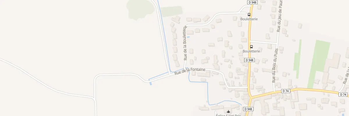 Plan du 20 Rue de la Bouletterie à Auvernaux