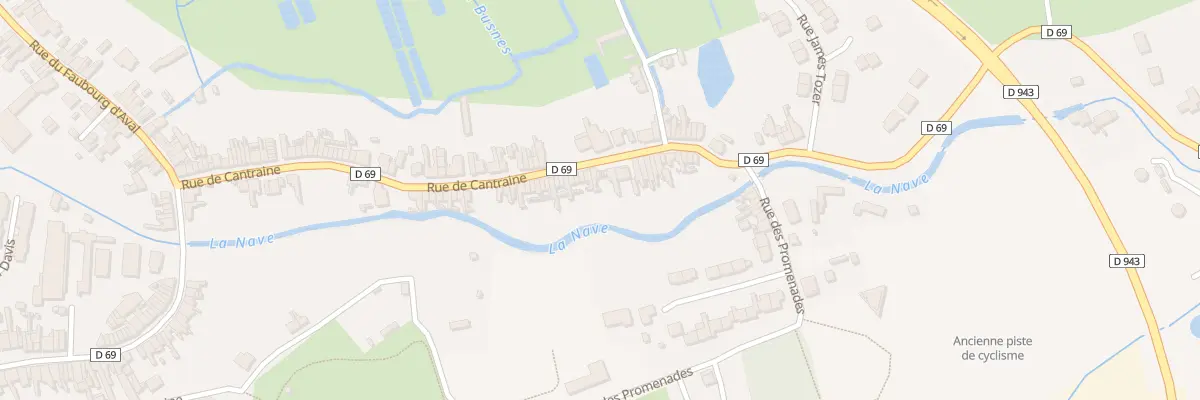 Plan du 59 Rue de Cantraine à Lillers