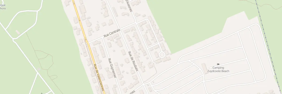 Plan du 22 Rue d’Avesnes à Zuydcoote