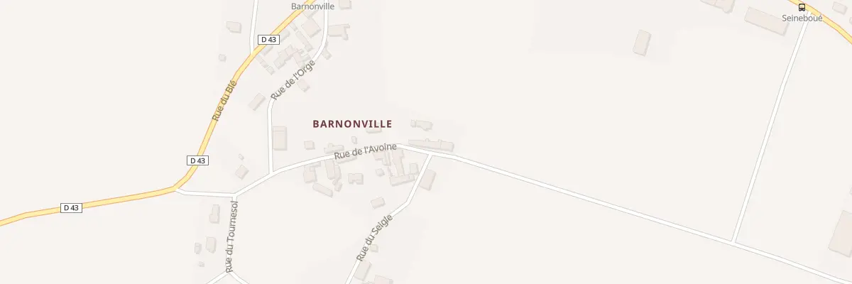 Plan du 289 Rue de l’Avoine à Beaumont-du-Gâtinais