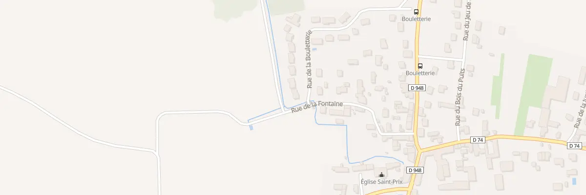 Plan du 22 Rue de la Bouletterie à Auvernaux