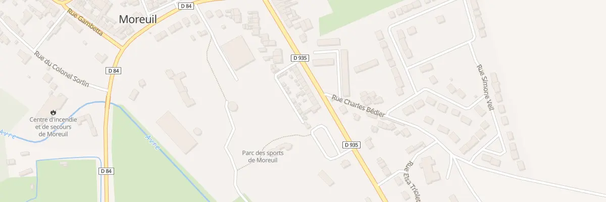 Plan du 38 Cite du Parc à Moreuil