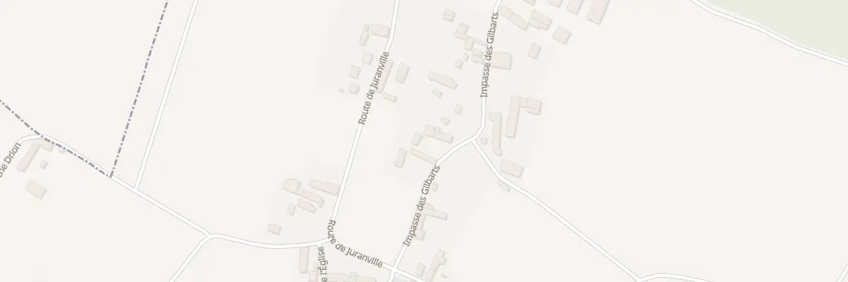 Plan du 13 Imp des Gilbarts à Mézières-en-Gâtinais