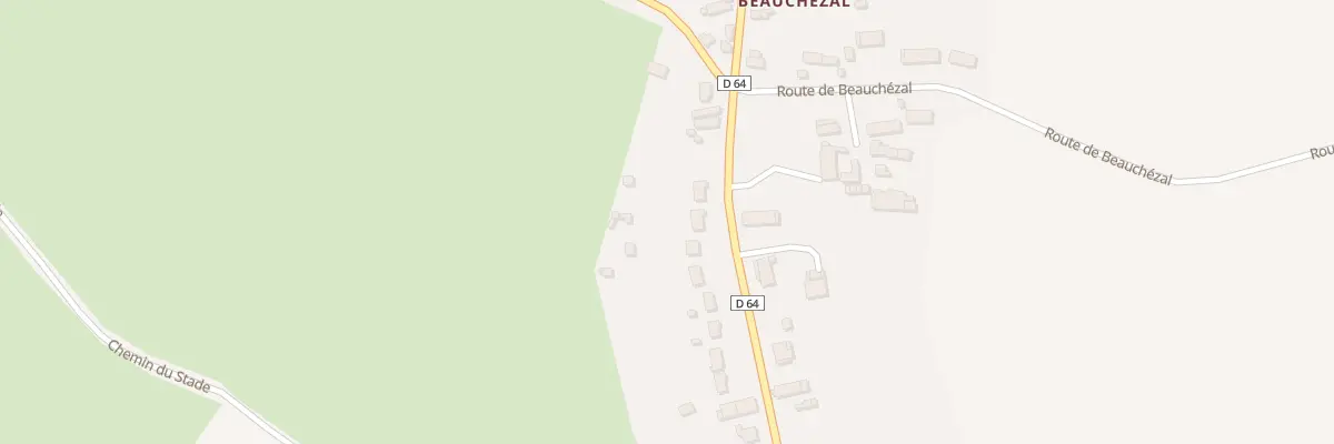 Plan du 18 Rte de Saint-amand à Saint-Georges-de-Poisieux