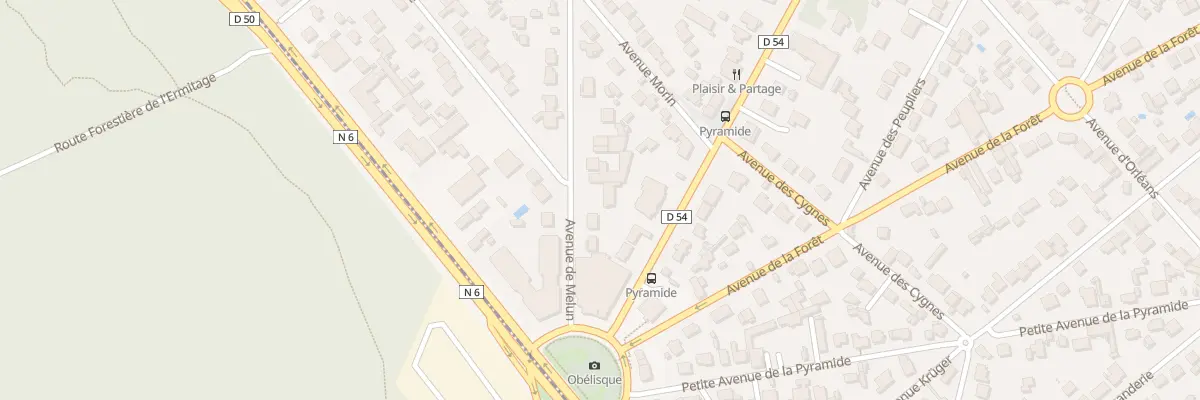 Plan du 14 Av de Melun à Brunoy