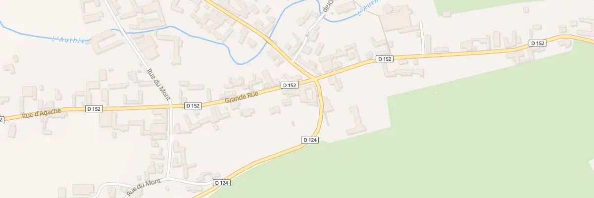 Plan du 16 Gr Grande Rue à Authie