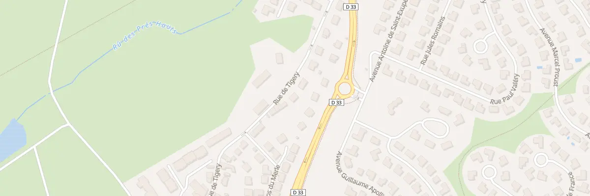Plan du 34 Rue de Tigery à Saint-Germain-lès-Corbeil