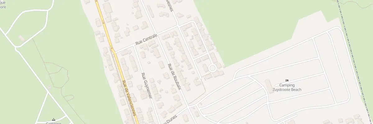 Plan du 20 Rue d’Avesnes à Zuydcoote