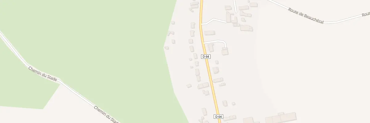 Plan du 24 Rte de Saint-amand à Saint-Georges-de-Poisieux