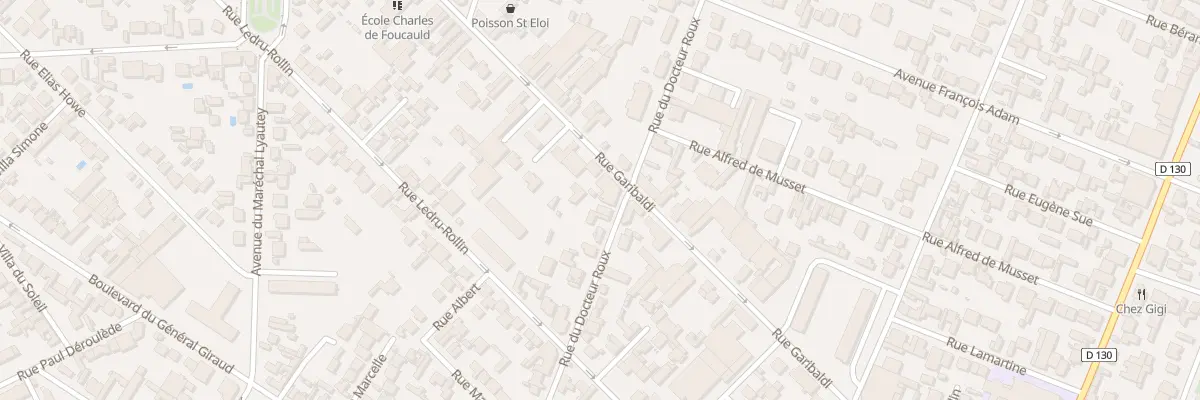 Plan du 128 Rue Garibaldi à Saint-Maur-des-Fossés