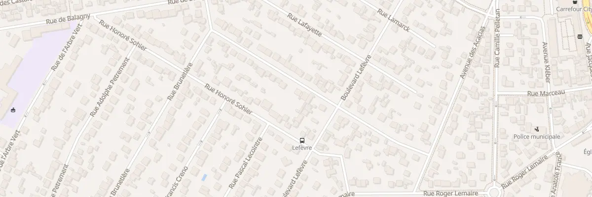 Plan du 23 Rue de Paradis à Aulnay-sous-Bois