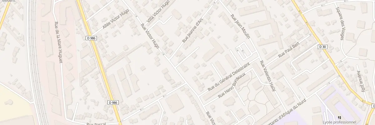 Plan du 115 Rue Victor Hugo à Rosny-sous-Bois
