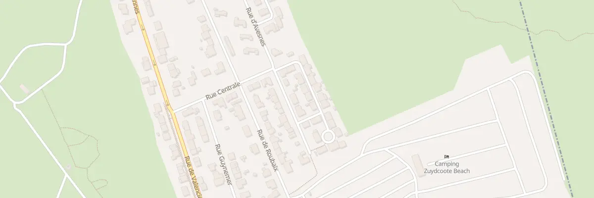 Plan du 23 Rue d’Avesnes à Zuydcoote