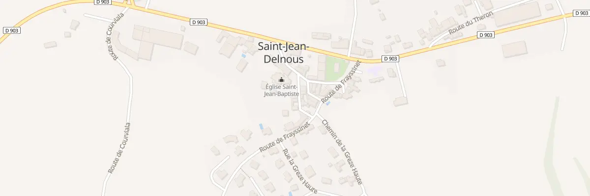 Plan du 5258 Rue de l’Eglise à Saint-Jean-Delnous