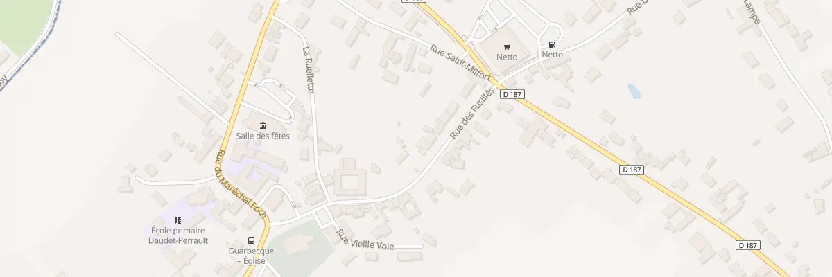 Plan du 13 Rue des Fusillés à Guarbecque
