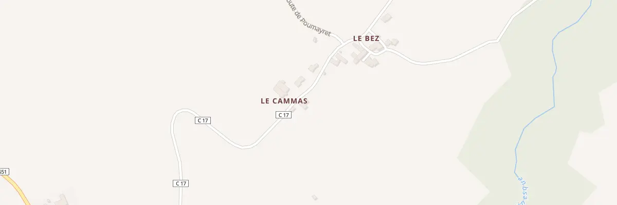 Plan du 5209 Le Bez à Sainte-Juliette-sur-Viaur