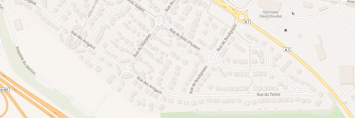 Plan du 63 Rue du Bois Aubert au Coudray-Montceaux