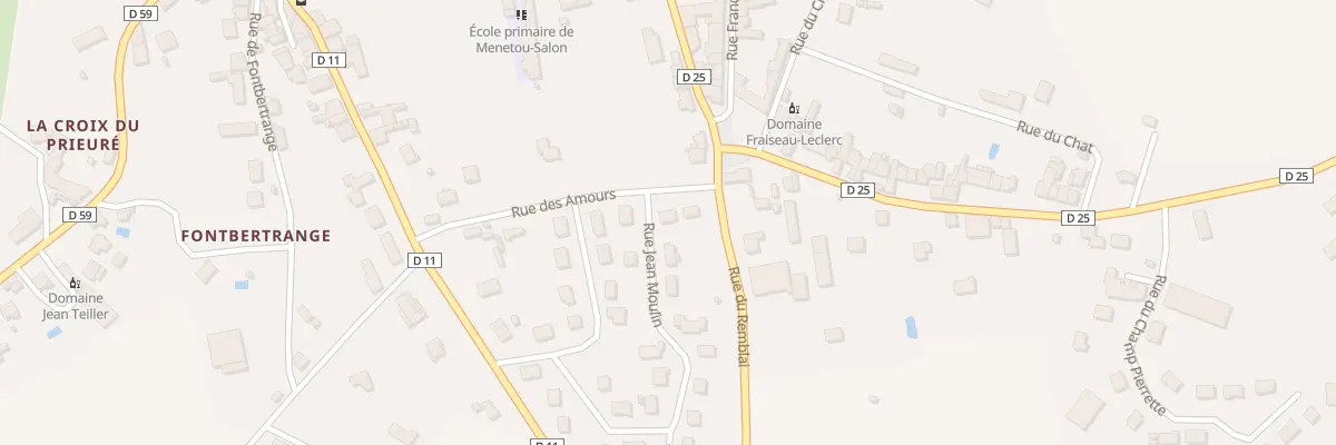 Plan du 22 Rue Jean Moulin à Menetou-Salon