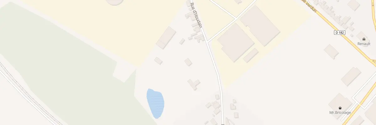 Plan du 27 Rue d’Houdain à Lillers