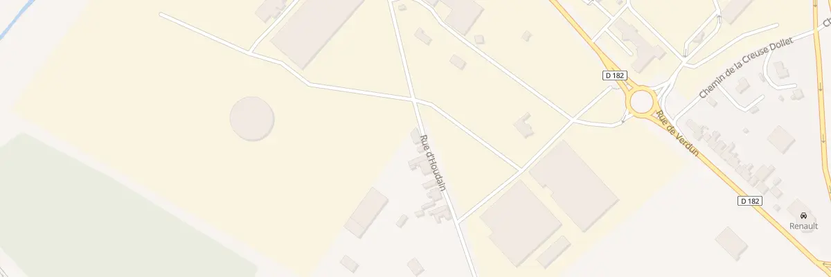 Plan du 11 Rue d’Houdain à Lillers
