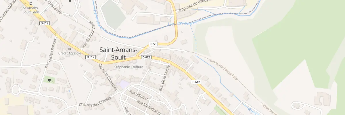 Plan du 43 Av de la Méditerranée à Saint-Amans-Soult