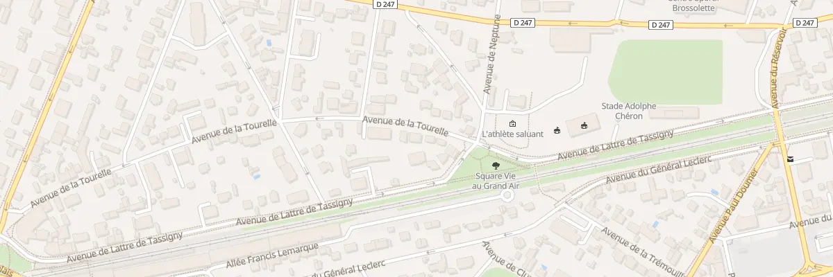 Plan du 32T Av de la Tourelle à Saint-Maur-des-Fossés