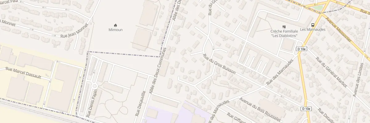 Plan du 49 Rue du Gros Buisson à Villemomble