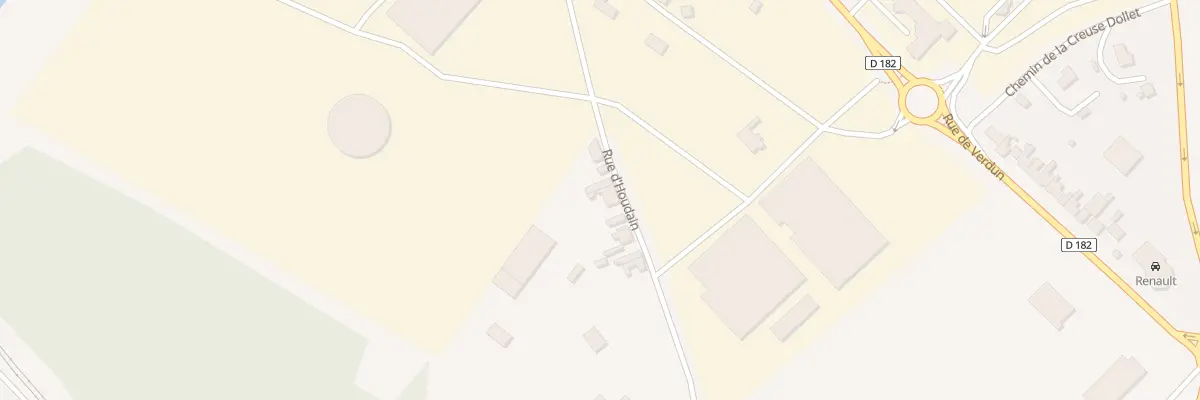 Plan du 15 Rue d’Houdain à Lillers