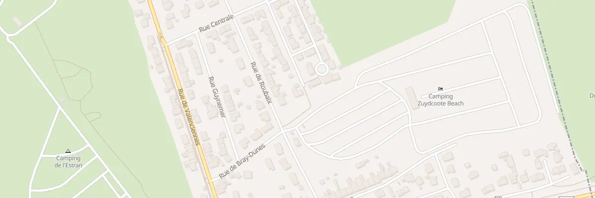 Plan du 10 Rue d’Avesnes à Zuydcoote