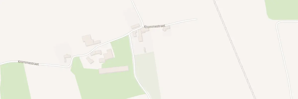 Plan du 537 Krommestraet à Hondeghem