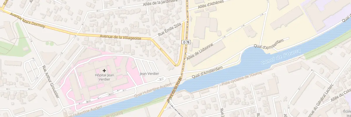 Plan du 41 Av de la Villageoise à Bondy