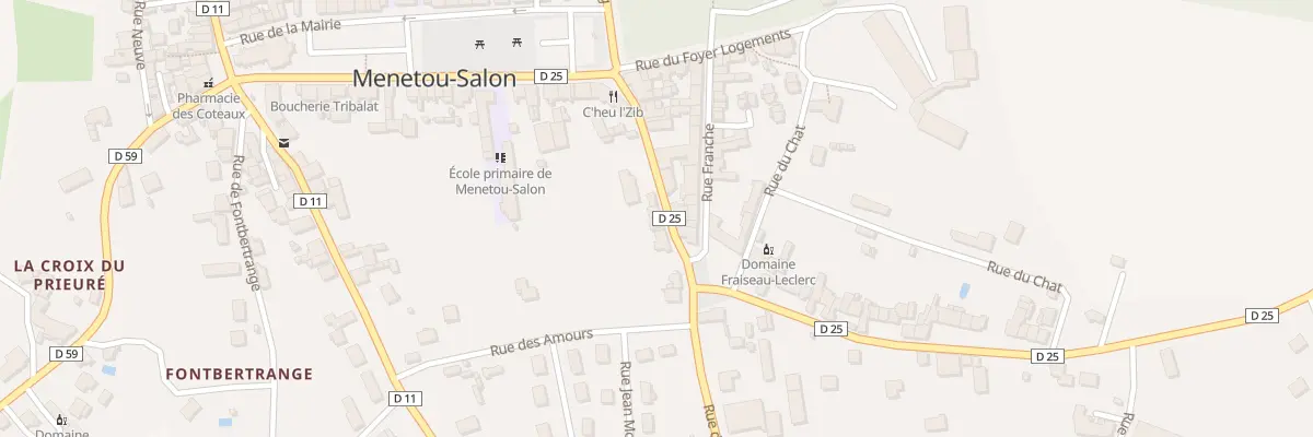 Plan du 4 Rte des Aix à Menetou-Salon