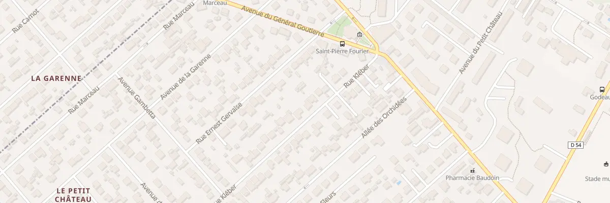 Plan du 14 Rue Kléber à Brunoy