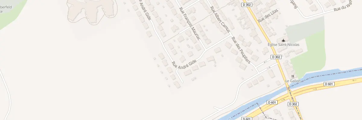Plan du 3 Rue André Gide à Zuydcoote