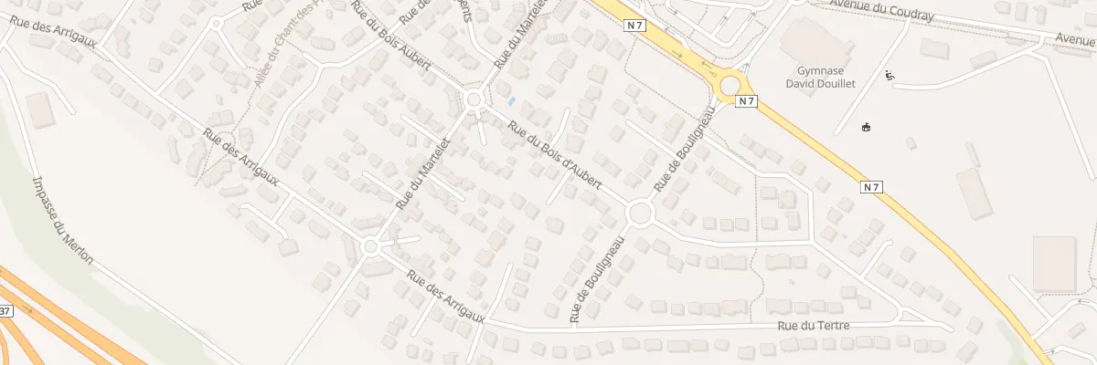 Plan du 59 Rue du Bois Aubert au Coudray-Montceaux