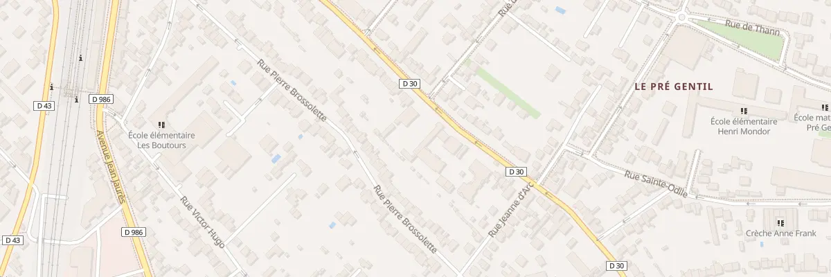 Plan du 90 Rue du Gen Leclerc à Rosny-sous-Bois