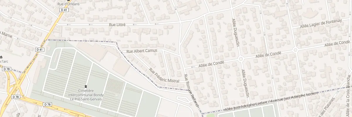 Plan du 22 Av Romain Rolland à Aulnay-sous-Bois