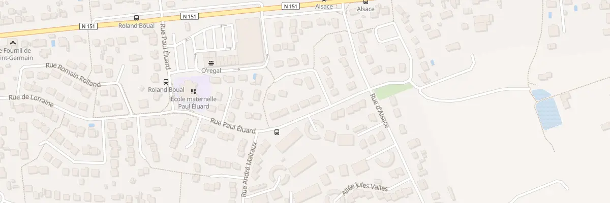 Plan du 15 Rue Paul Eluard à Saint-Germain-du-Puy